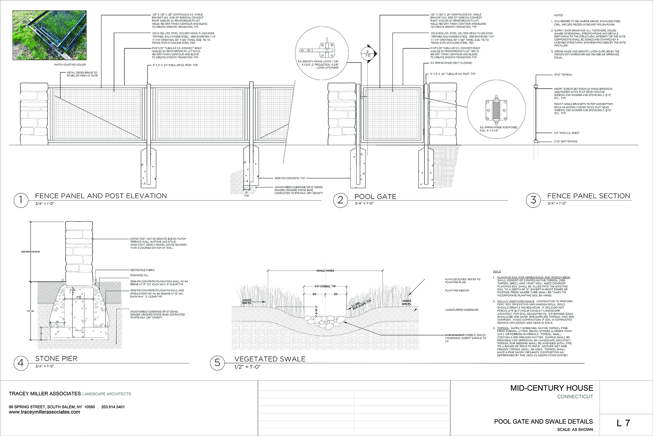 Sustainable Landscape Architecture Tracey Miller Associates